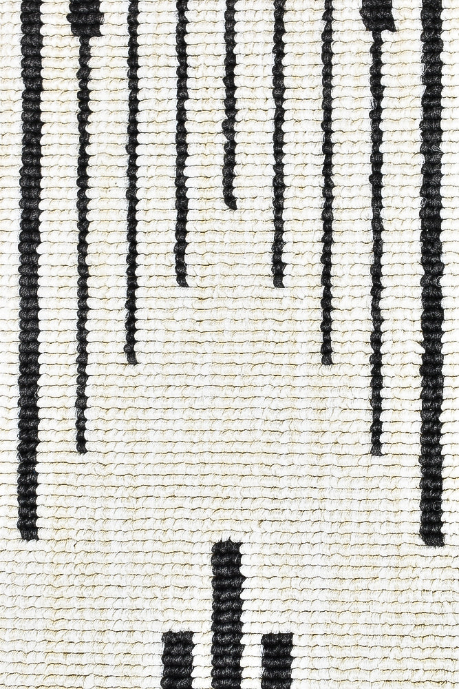 Phoenix Black White Rug 20471-963