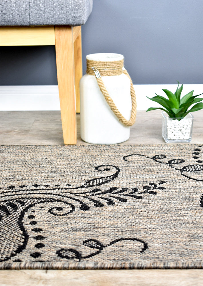 Bondi Runner Beige Grey Rug 2902-J48H