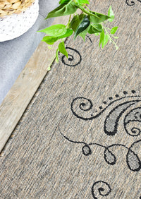 Bondi Runner Beige Grey Rug 2902-J48H