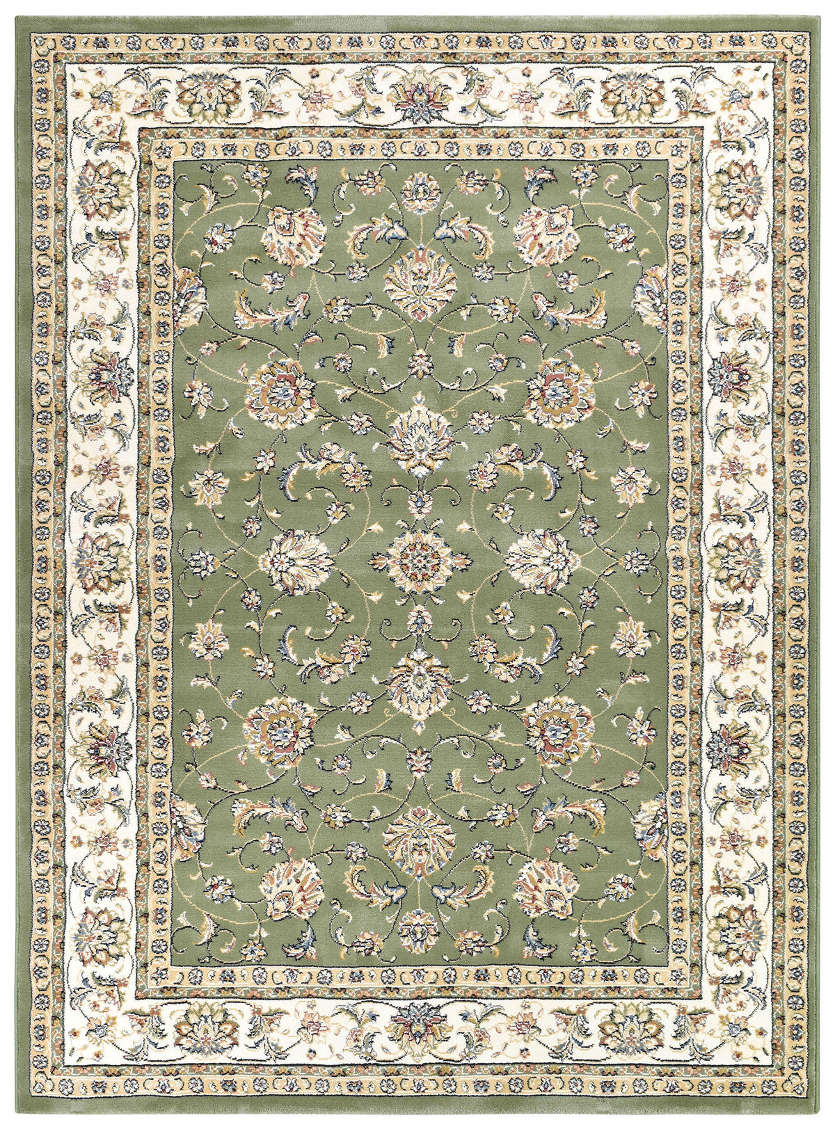 Leonardo Green Rug 55368 4464