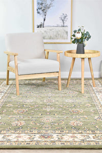 Leonardo Green Rug 55368 4464