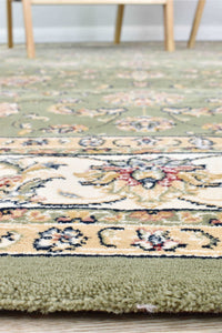 Leonardo Green Rug 55368 4464