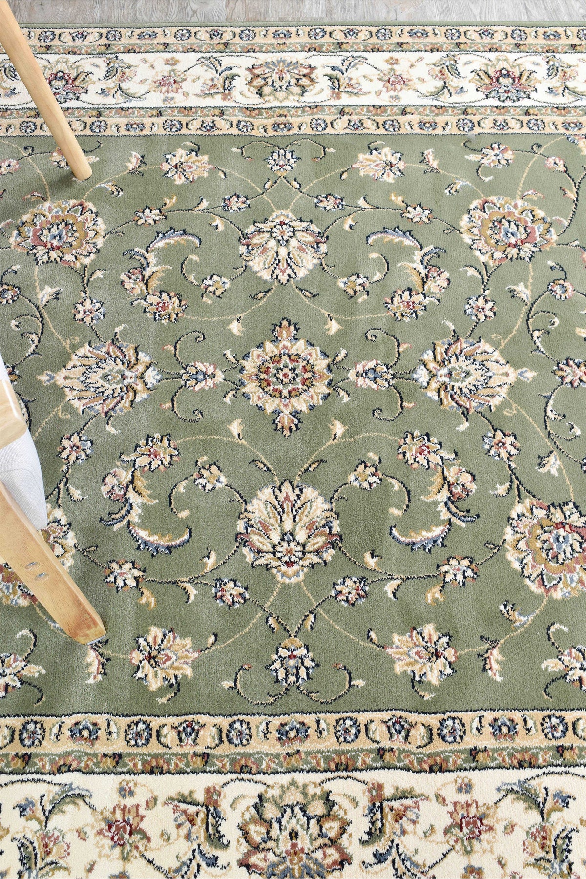 Leonardo Green Rug 55368 4464
