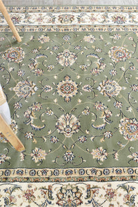 Leonardo Green Rug 55368 4464