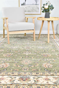 Leonardo Green Rug 55368 4464
