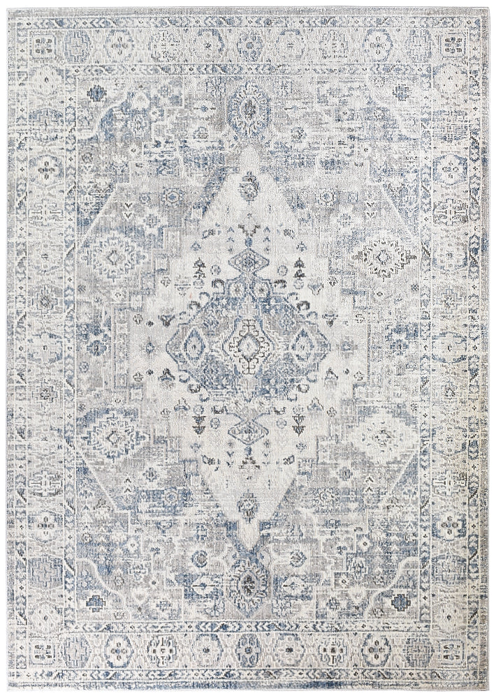Amara Blue L.Grey Rug 0320C