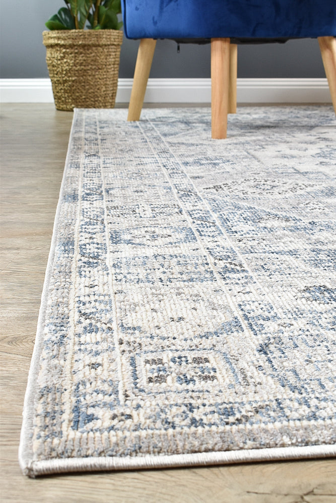 Amara Blue L.Grey Rug 0320C