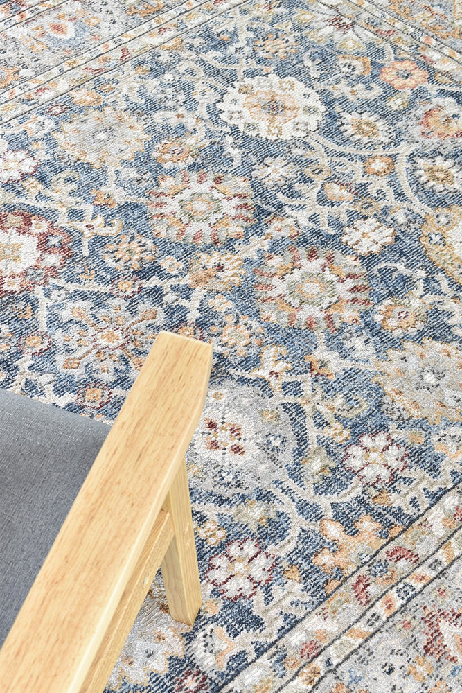 Amara Dark Blue Rug A156A