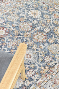 Amara Dark Blue Rug A156A