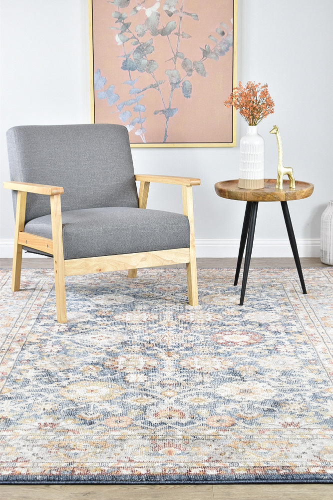 Amara Dark Blue Rug A156A