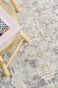Amara L.Grey Runner Rug 0318A