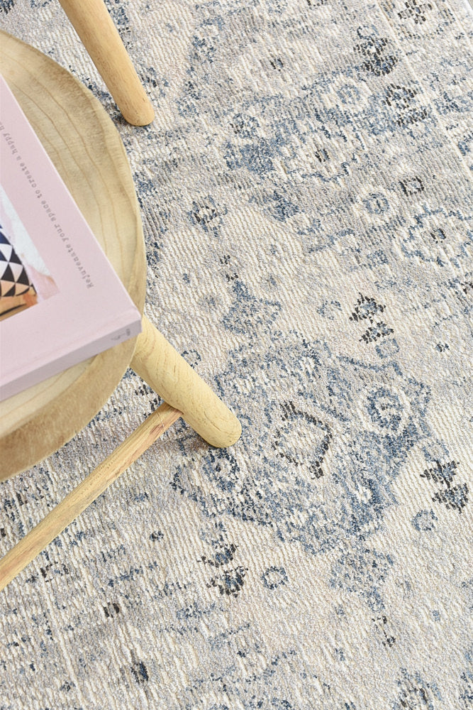 Amara Blue L.Grey Rug 0320C