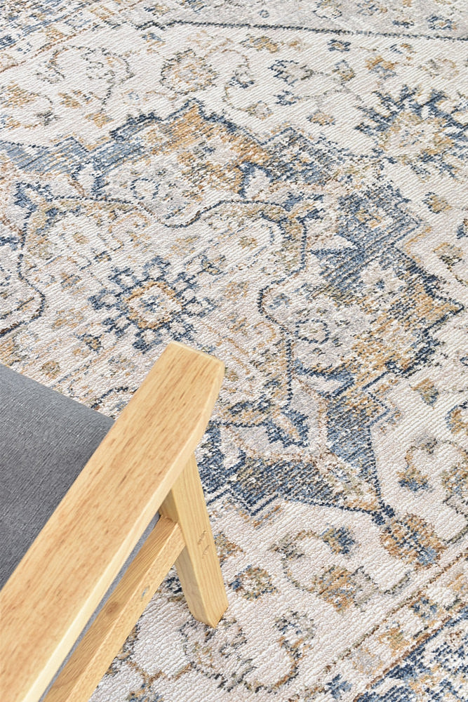 Amara Blue Grey Rug 0321B