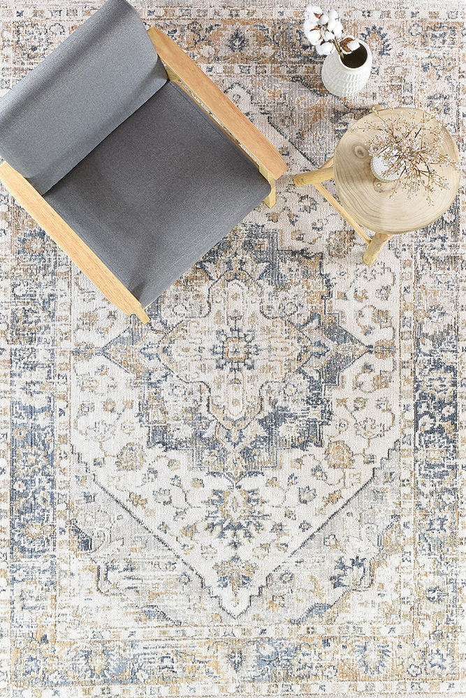 Amara Blue Grey Rug 0321B