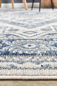 Amara Cream Blue Rug A161A