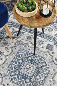 Amara Cream Blue Rug A161A