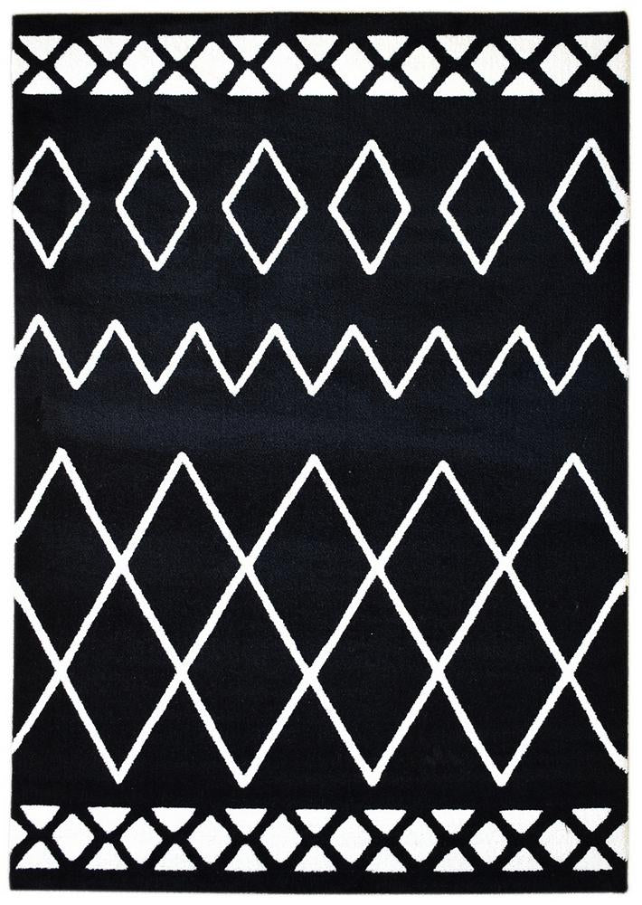 Mishka Berber Black White Rug 63207-630