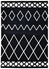 Mishka Berber Black White Rug 63207-630