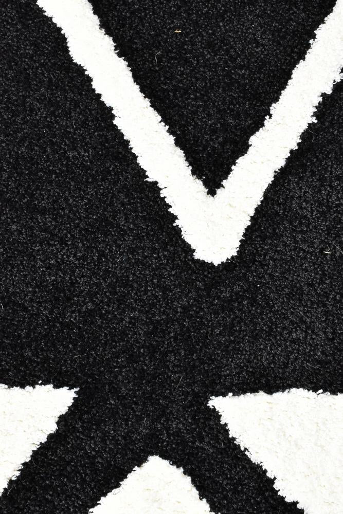 Mishka Berber Black White Rug 63207-630