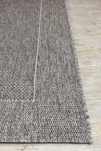 Seychelles Sisal Sisal Charcoal Rug 3900-088