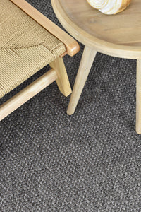 Seychelles Sisal Sisal Charcoal Rug 3900-088