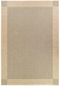 Seychelles Sisal Sisal Sand Black Rug 3900-820