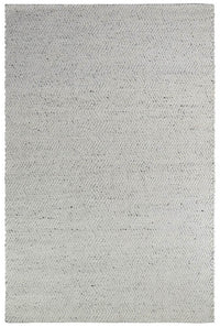 Kelvin Wool Silver Ivory Rug