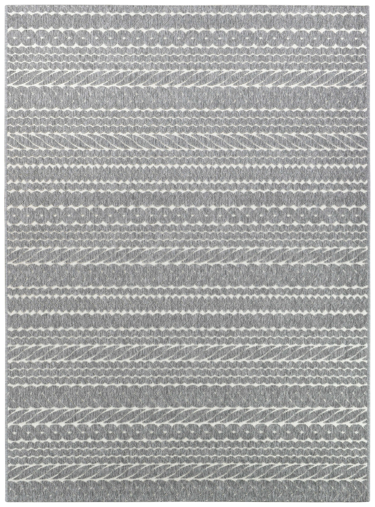 Phoenix Grey White Rug 20469-302