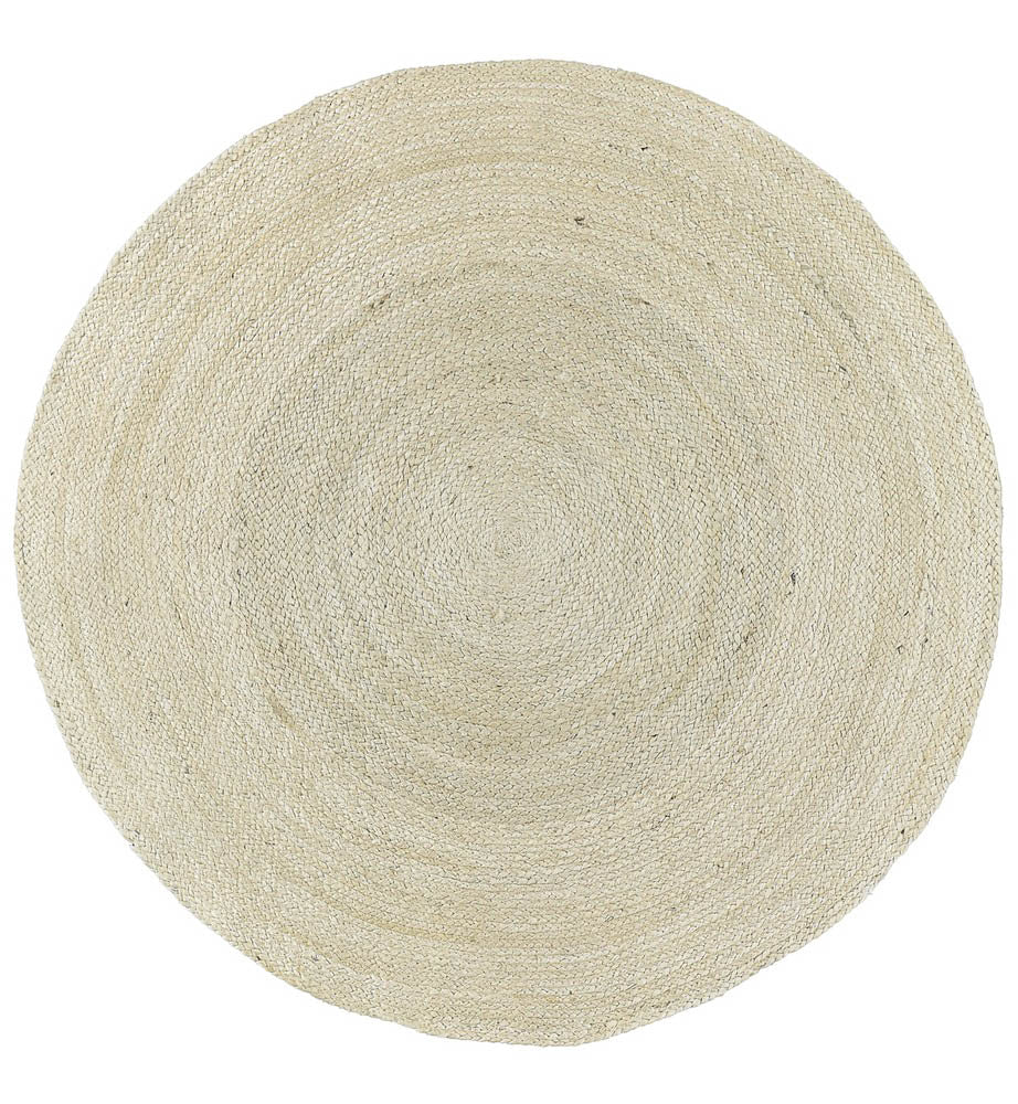 Round Jute Beige