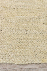 Round Jute Beige