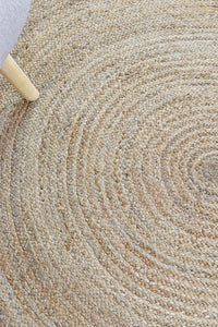 Round Jute Natural