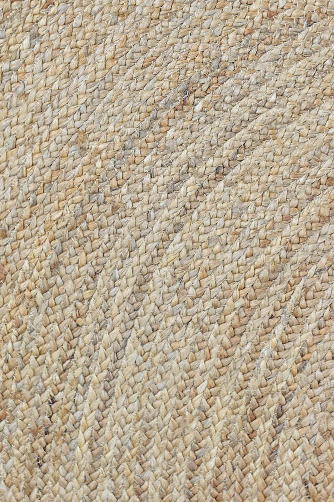 Round Jute Natural