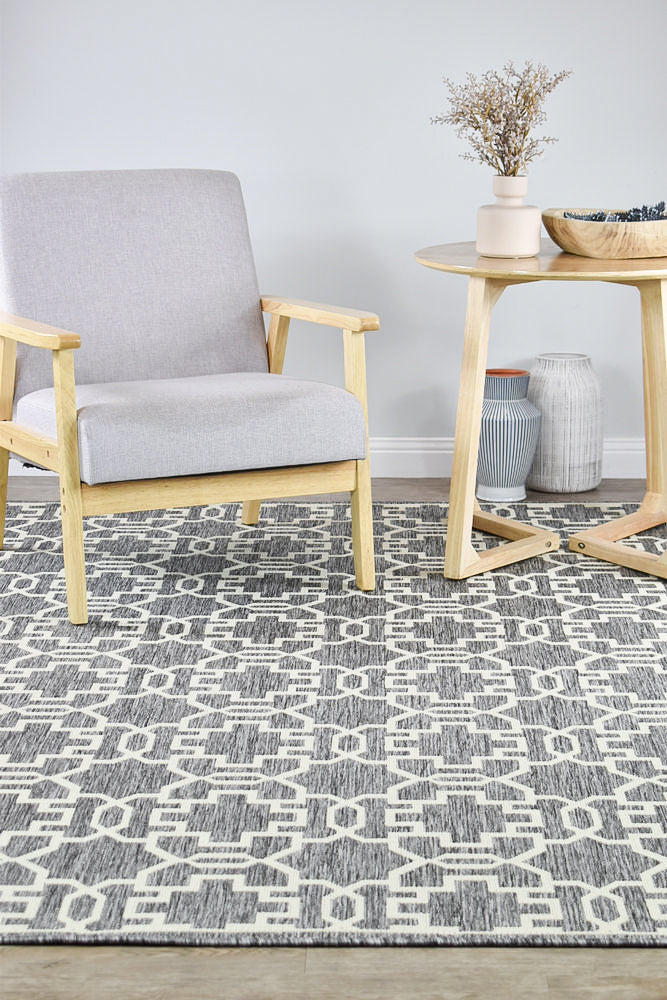 Bondi Grey Cream Rug 208-GU6E