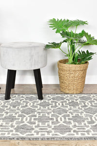 Bondi Grey Cream Rug 208-GU6E