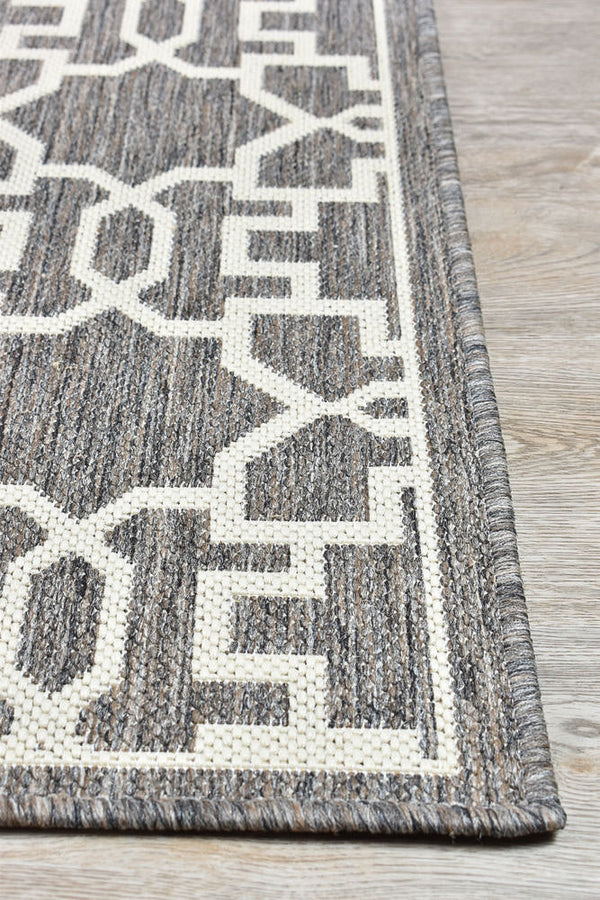 Bondi Brown Cream Rug 208-W71E