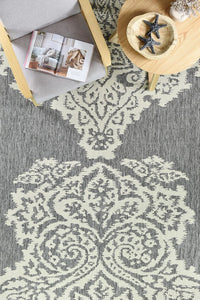 Bondi Grey Cream Rug 5605-GU6E