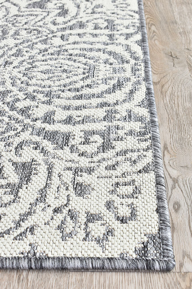 Bondi Grey Cream Rug 5605-GU6E