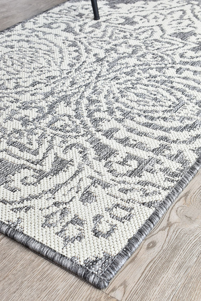 Bondi Grey Cream Rug 5605-GU6E