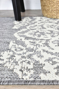 Bondi Grey Cream Rug 5605-GU6E