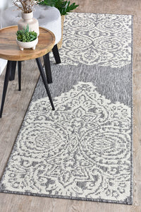 Bondi Grey Cream Rug 5605-GU6E