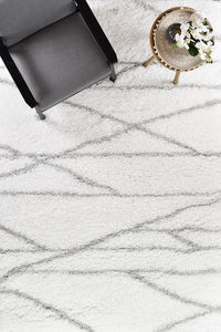 Sienna White Rug 8741A