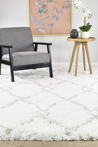 Sienna White Rug 8744A