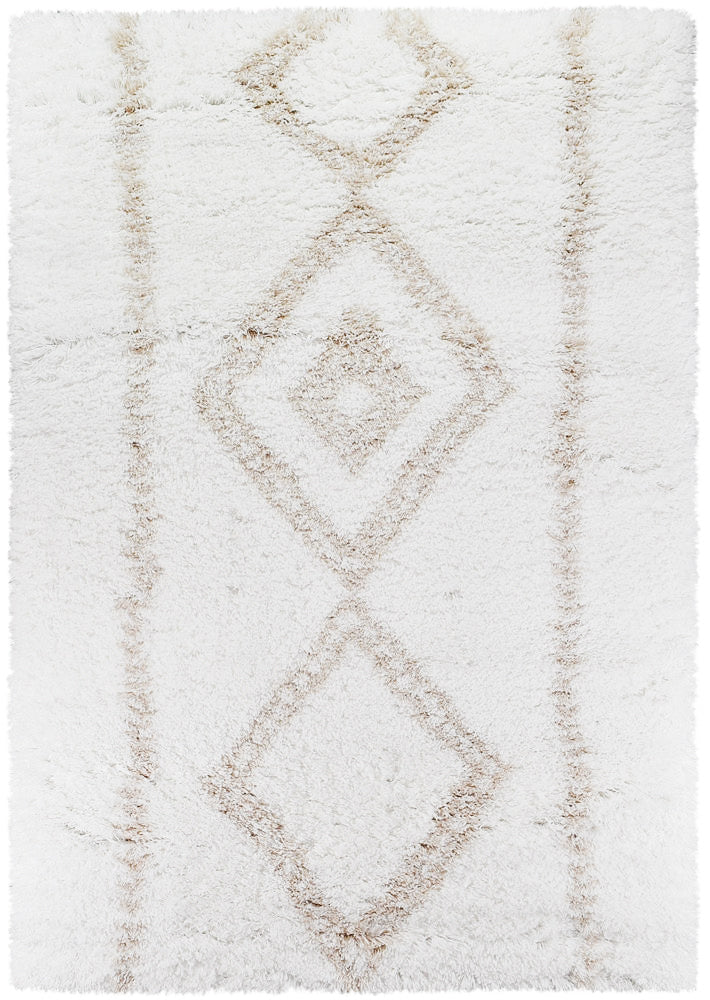 Sienna Beige White Rug 8745A