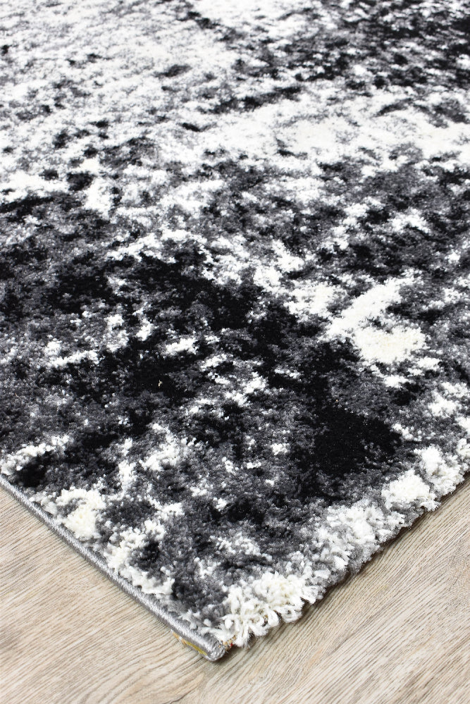 Lagos 651 Black White Rug