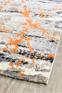 Lagos 696 Beige Orange Rug