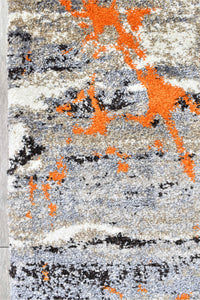 Lagos 696 Beige Orange Rug