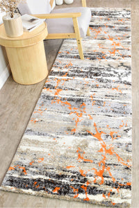 Lagos 696 Beige Orange Rug