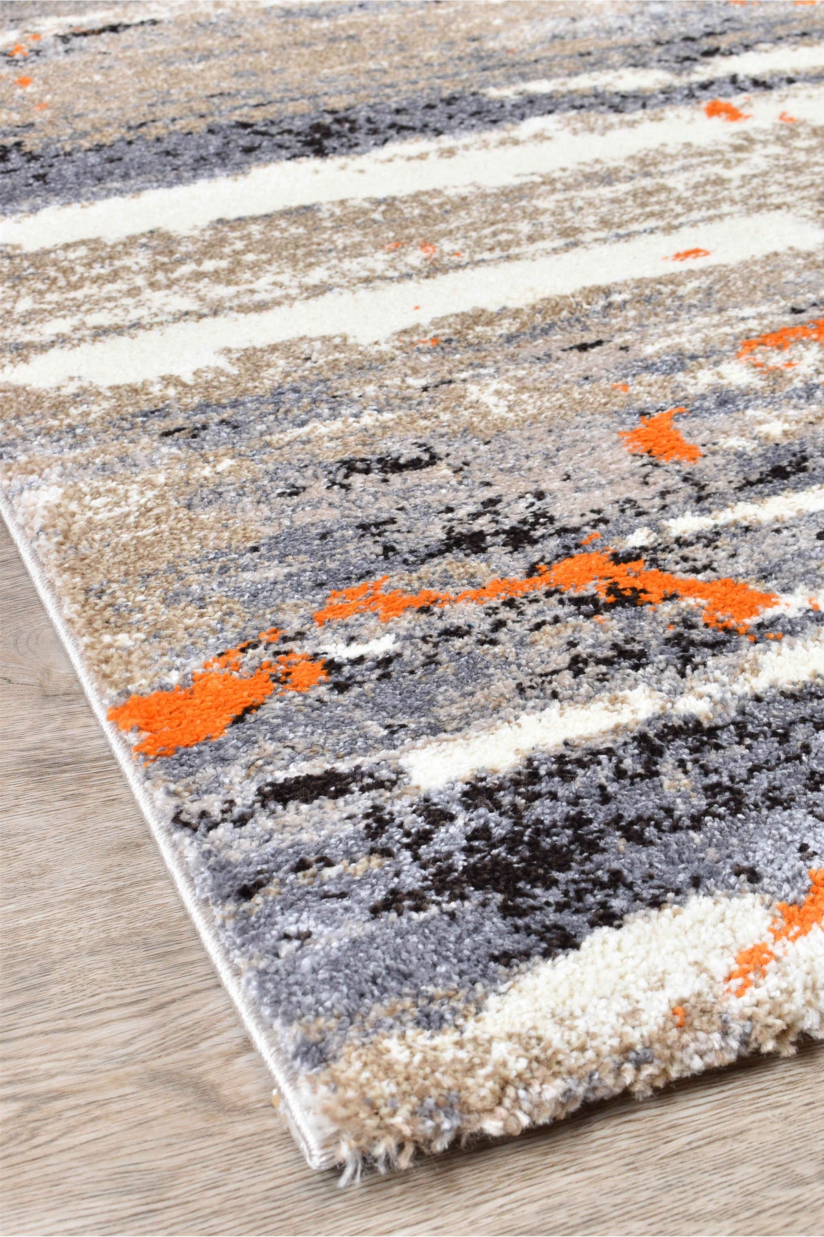 Lagos 696 Beige Orange Rug