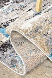 Lagos 696 Beige Turquoise Rug