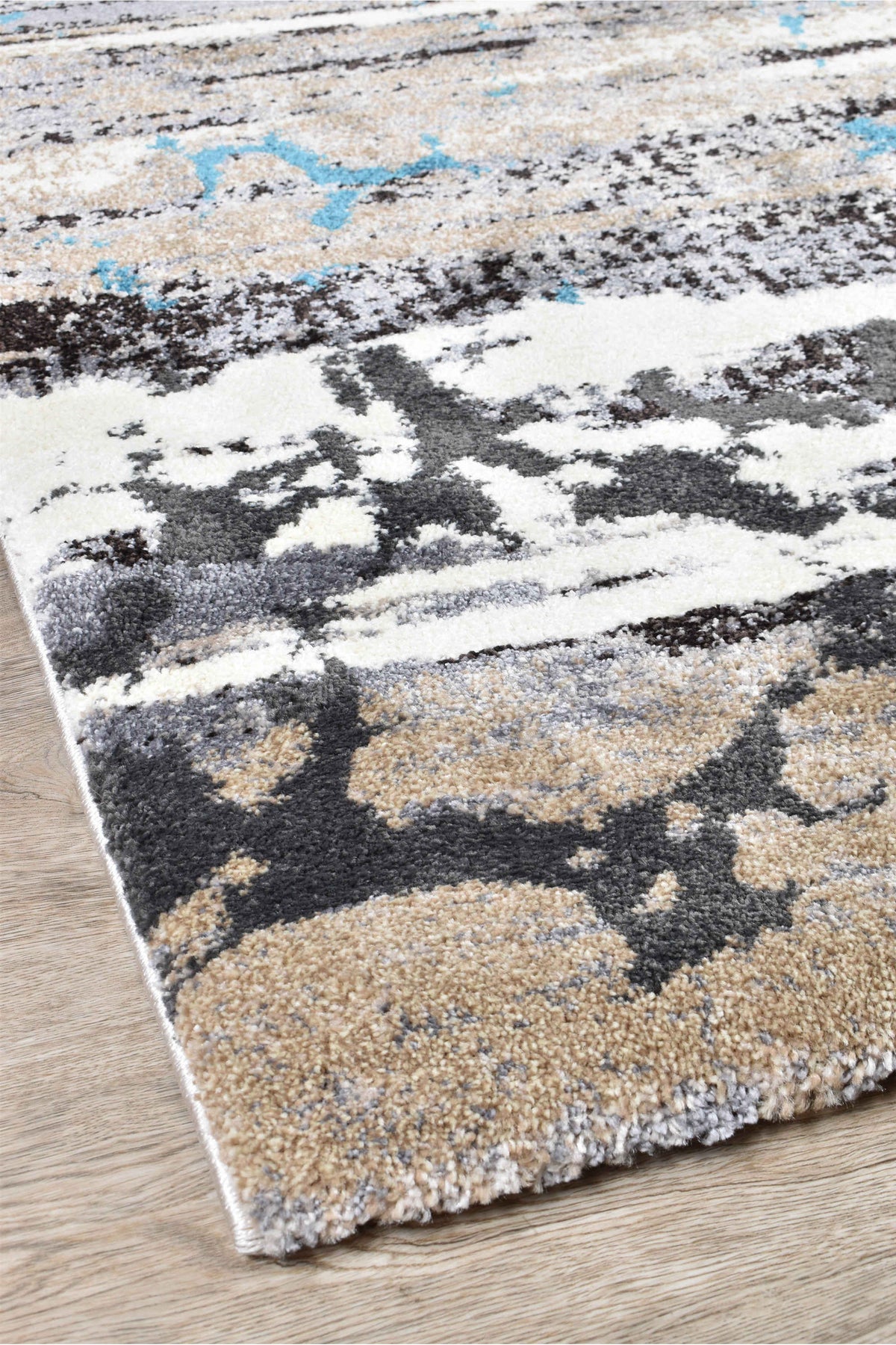 Lagos 696 Beige Turquoise Rug